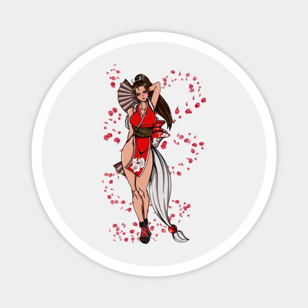 Mai Shiranui! Magnet by MauryAraya316